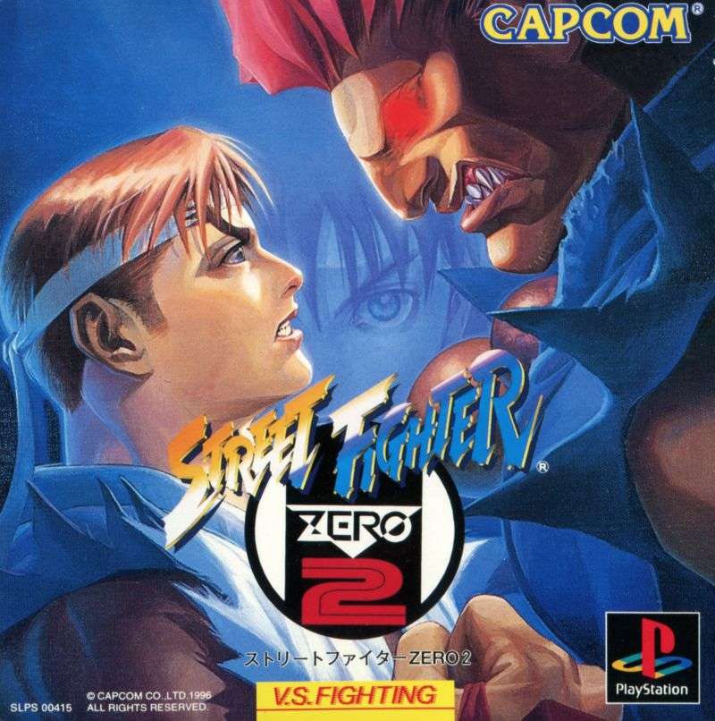 Street Fighter Zero Jp Ntsc Ovp Beat Em Up Ps Psone Sony