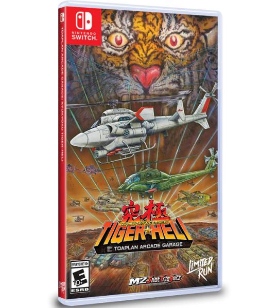 Toaplan Arcade Garage: Kyukyoku Tiger Heli OVP *sealed*