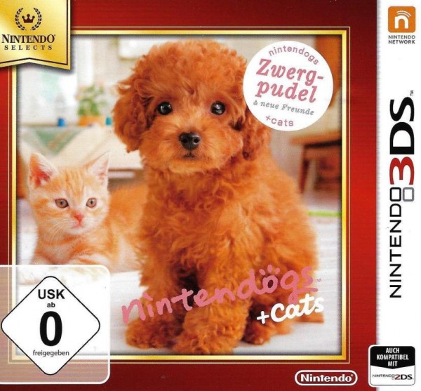 Nintendogs + Cats: Zwergpudel & neue Freunde OVP