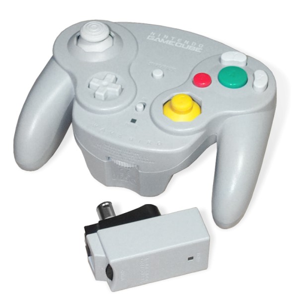 Nintendo GameCube Wavebird Controller Grau (Budget)
