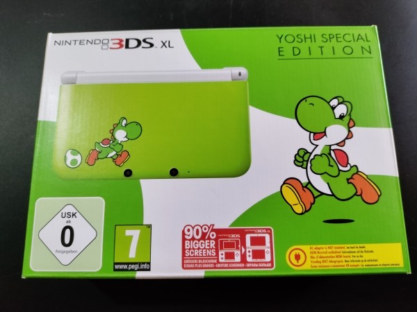 Nintendo 3DS XL - Yoshi Special Edition OVP