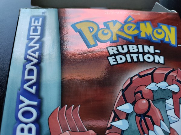 Pokemon Rubin Edition DE OVP