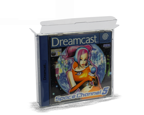 PET Schutzhülle für Dreamcast OVP Case