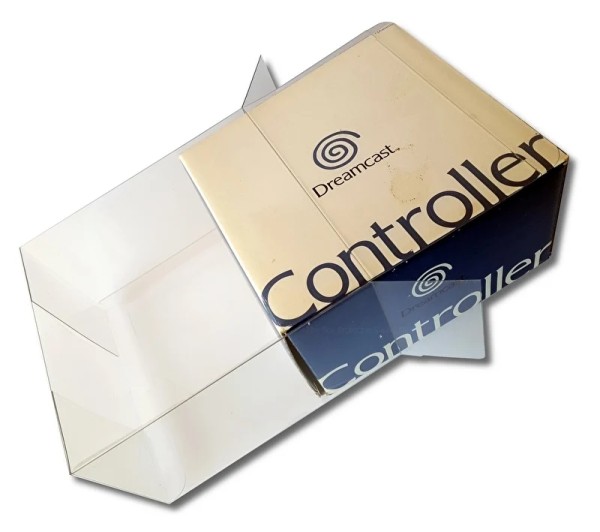 PET Schutzhülle für Dreamcast Controller OVP Box