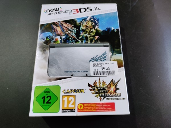 New Nintendo 3DS XL - "Monster Hunter 4 Ultimate" Edition OVP