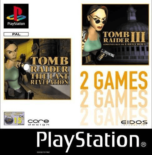 2 Games: Tomb Raider III + Tomb Raider IV: The Last Revelation OVP
