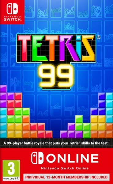 Tetris 99 inkl Nintendo Switch Online Mitgliedschaft OVP *sealed*