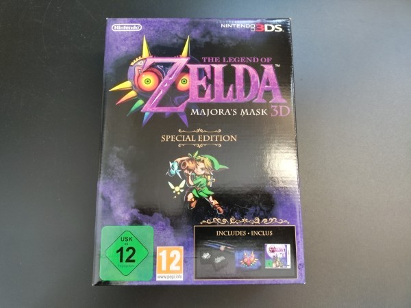 The Legend of Zelda: Majora's Mask 3D - Special Edition OVP