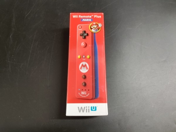 Wii-Fernbedienung Remote Plus Controller - Mario Edition OVP