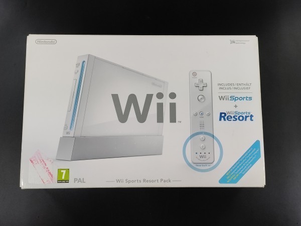 Wii Konsole Weiss Wii Sports Resort Pack OVP