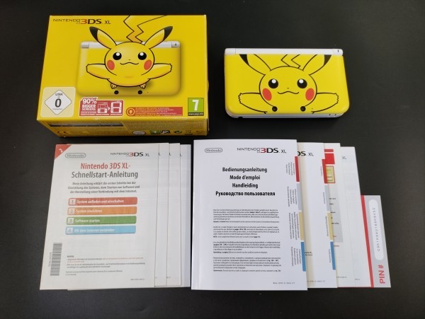 Nintendo 3DS XL - Pikachu Edition OVP