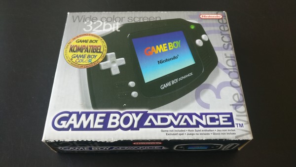 Game Boy Advance Schwarz OVP
