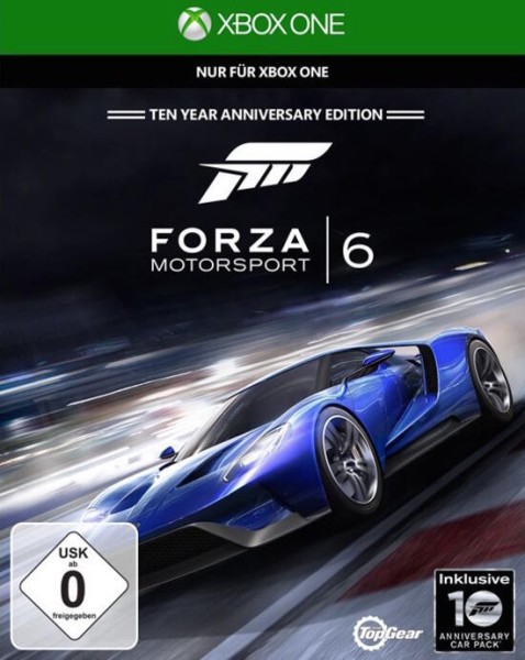 Forza Motorsport 6 - Ausgabe zum zehnjährigen Jubiläum OVP