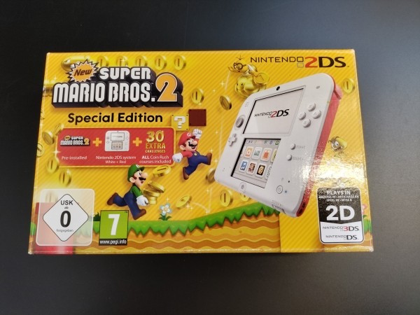 Nintendo 2DS - "New Super Mario Bros. 2" Special Edition OVP