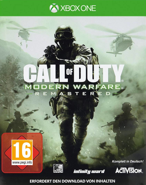 Call of Duty: Modern Warfare Remastered OVP *sealed*