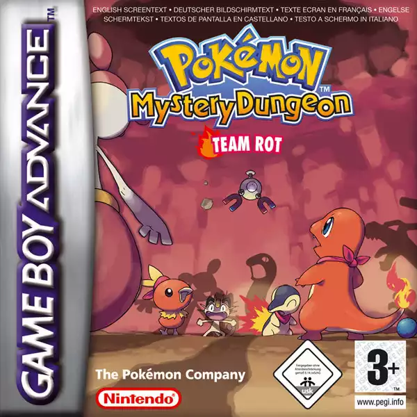 Pokemon Mystery Dungeon: Team Rot