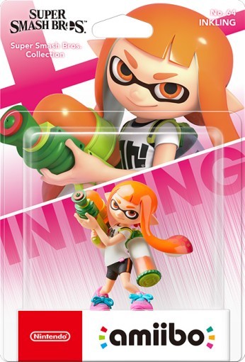 Amiibo - Inkling (Super Smash Bros. Collection No.64) OVP