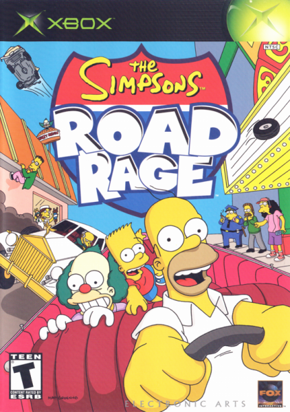 The Simpsons: Road Rage US NTSC OVP