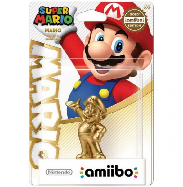 Amiibo - Mario Gold-Edition (Super Mario Collection) OVP