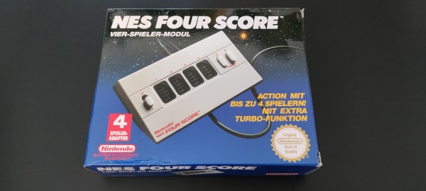 NES Four Score Adapter OVP