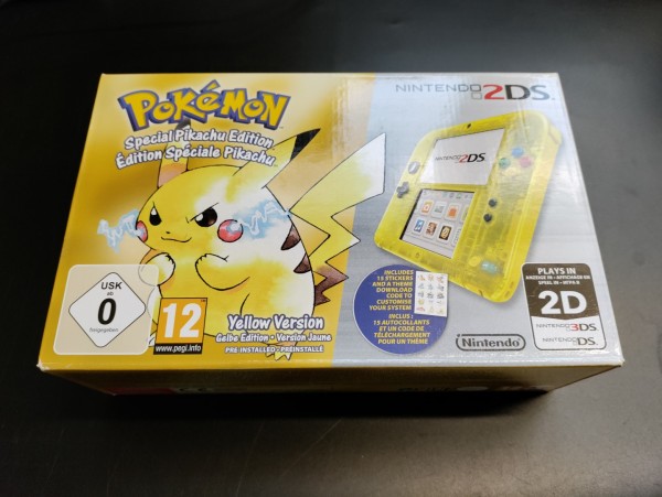 Nintendo 2DS - Pokemon Special Pikachu Edition OVP