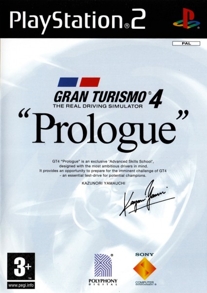 Gran Turismo 4: "Prologue" OVP