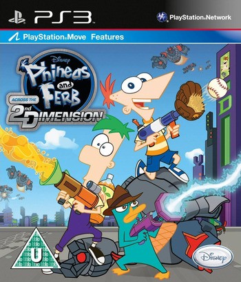 Phineas und Ferb: Quer durch die 2. Dimension OVP