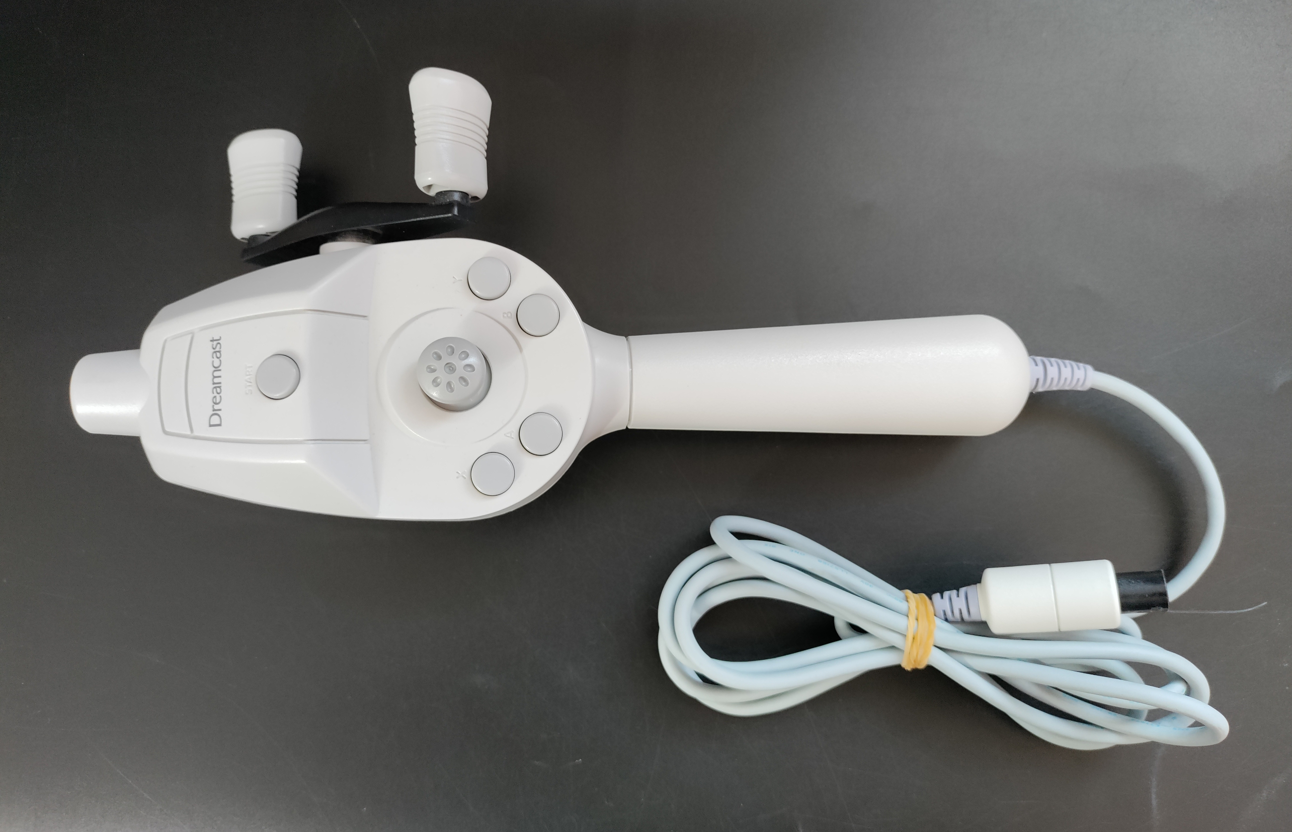 Dreamcast Fishing Rod Controller, Dreamcast Hardware, Dreamcast, SEGA
