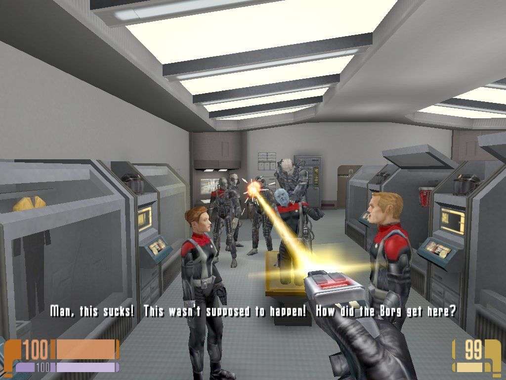 Star Trek Voyager Elite Force OVP EgoShooter PS2 / PlayStation 2 Sony Classicgamestore.ch