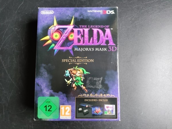 The Legend of Zelda: Majora's Mask 3D - Special Edition OVP