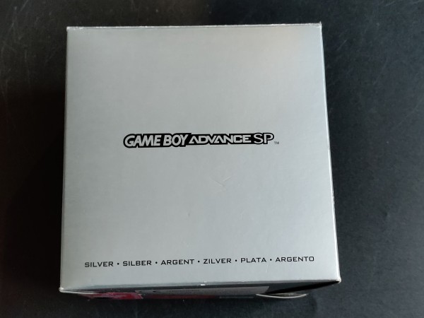 Game Boy Advance SP Silber OVP