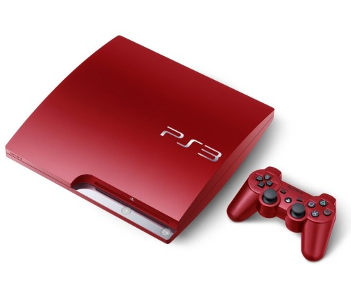 PlayStation 3 Slim Konsole Scarlet Red 320 GB CECH-30xxB