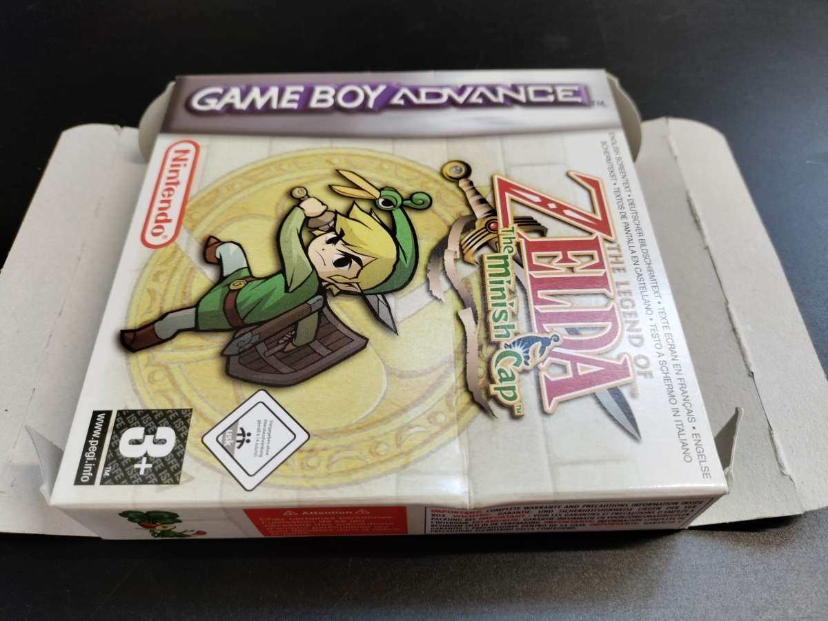 Zelda Minish Cap for Nintendo good Gameboy Advance