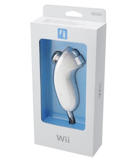 Wii Nunchuck Controller Weiss OVP