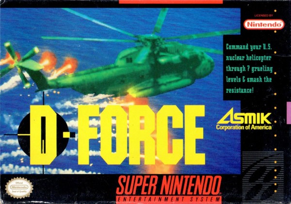 D-Force US NTSC (Budget)