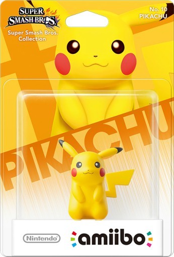 Amiibo - Pikachu (Super Smash Bros. Collection No.10) OVP