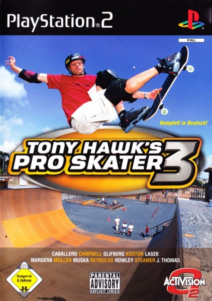 Tony Hawk's Pro Skater 3 OVP