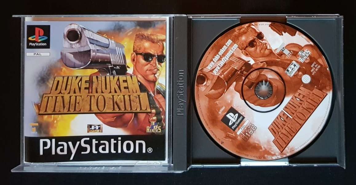 Duke Nukem Time to Kill OVP Third Person Shooter PS1 / PSOne Sony Classicgamestore.ch