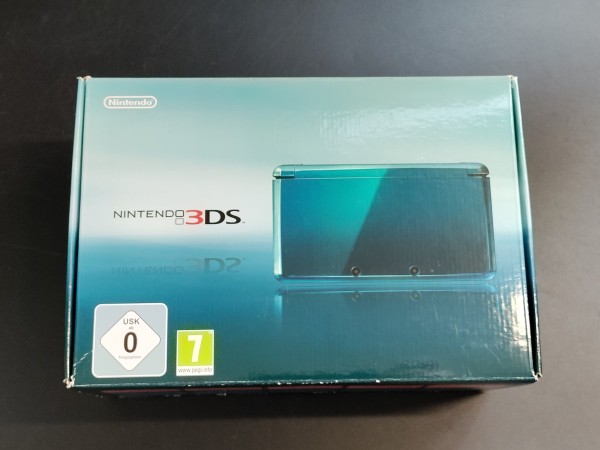 Nintendo 3DS Aqua Blue OVP