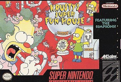 Krusty's Super Fun House US NTSC OVP