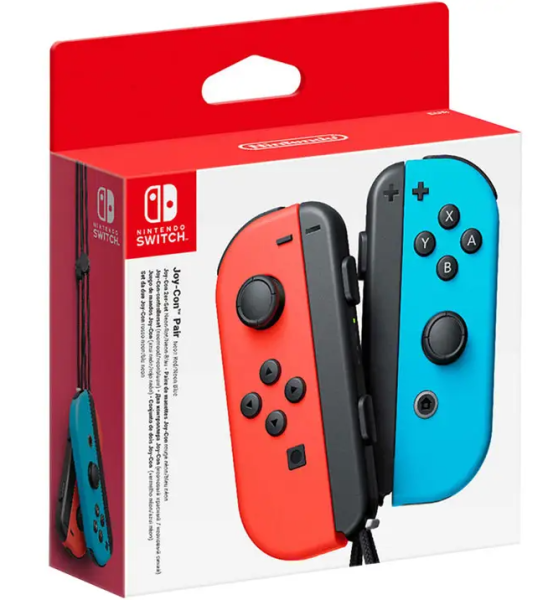 Joy-Con Pair Neon Red/Blue OVP