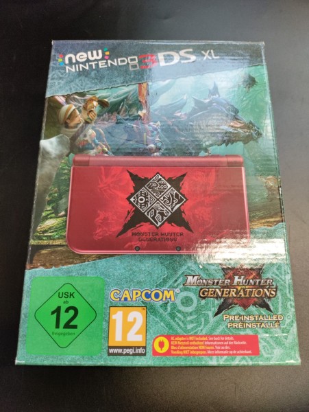 New Nintendo 3DS XL - "Monster Hunter Generations" Edition OVP