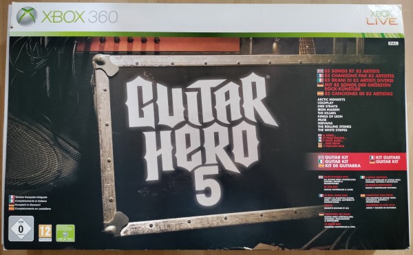 Guitar Hero 5 Guitar Kit OVP