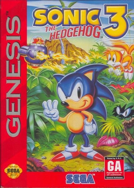 Sonic the Hedgehog 3 US NTSC OVP
