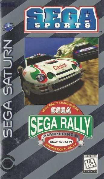 Sega Rally Championship US NTSC OVP (Budget)