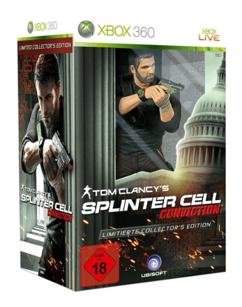 Tom Clancy's Splinter Cell: Conviction - Limitierte Collector's Edition OVP