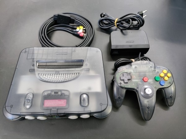 Nintendo 64 Konsole Smoke Black