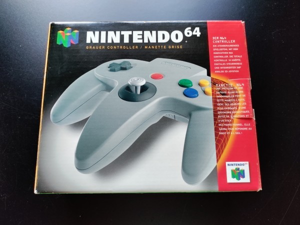 N64 Controller Grau OVP