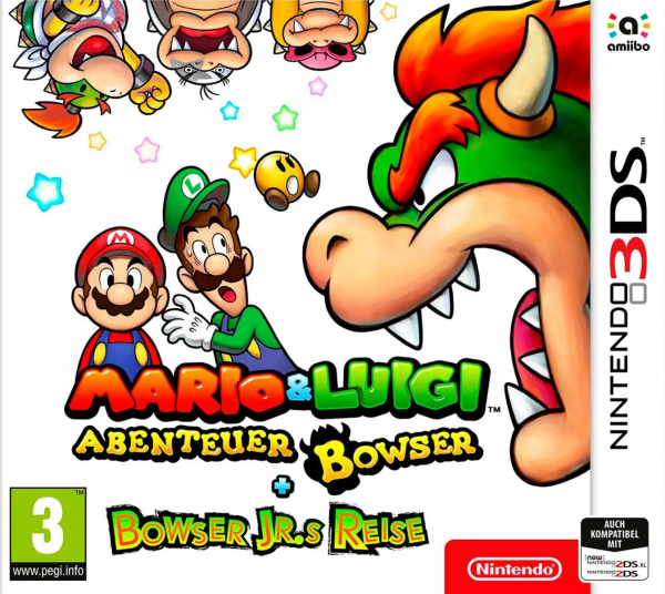 Mario & Luigi: Abenteuer Bowser + Bowser Jr.s Reise OVP