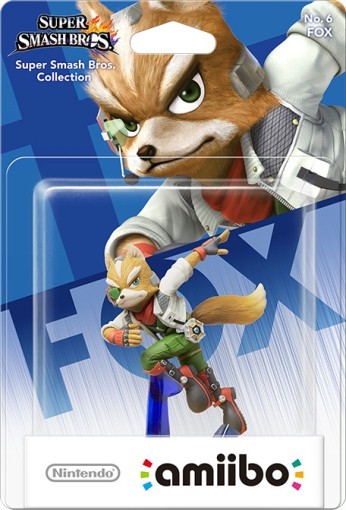 Amiibo - Fox (Super Smash Bros. Collection No.6) OVP